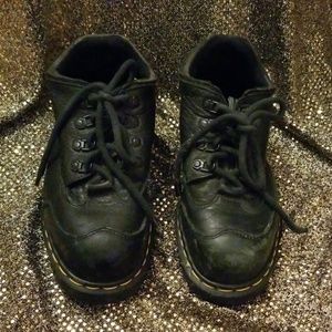 Dr. Doc Martens black steel toe safety shoe 9